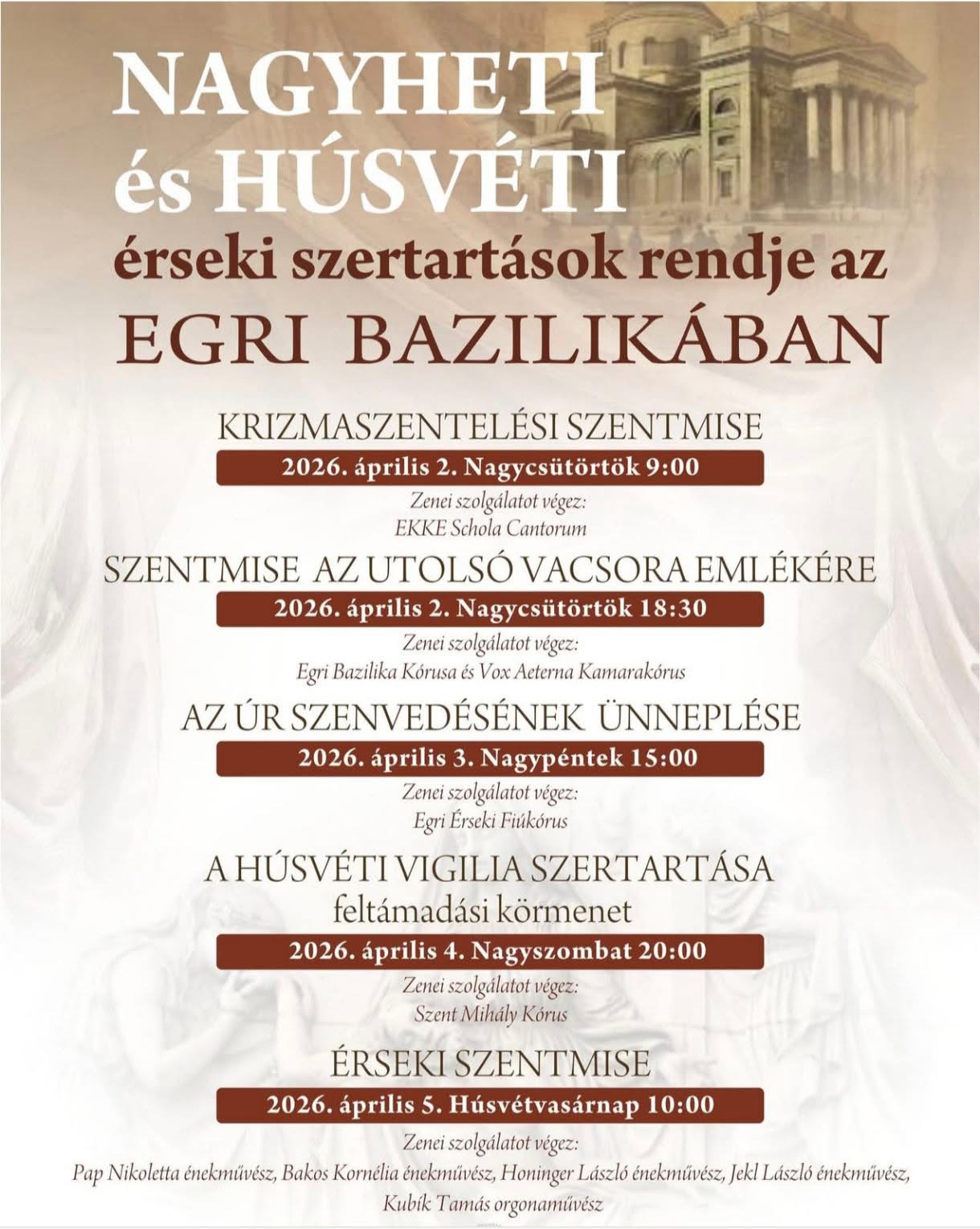 NAgyhét szertartásai